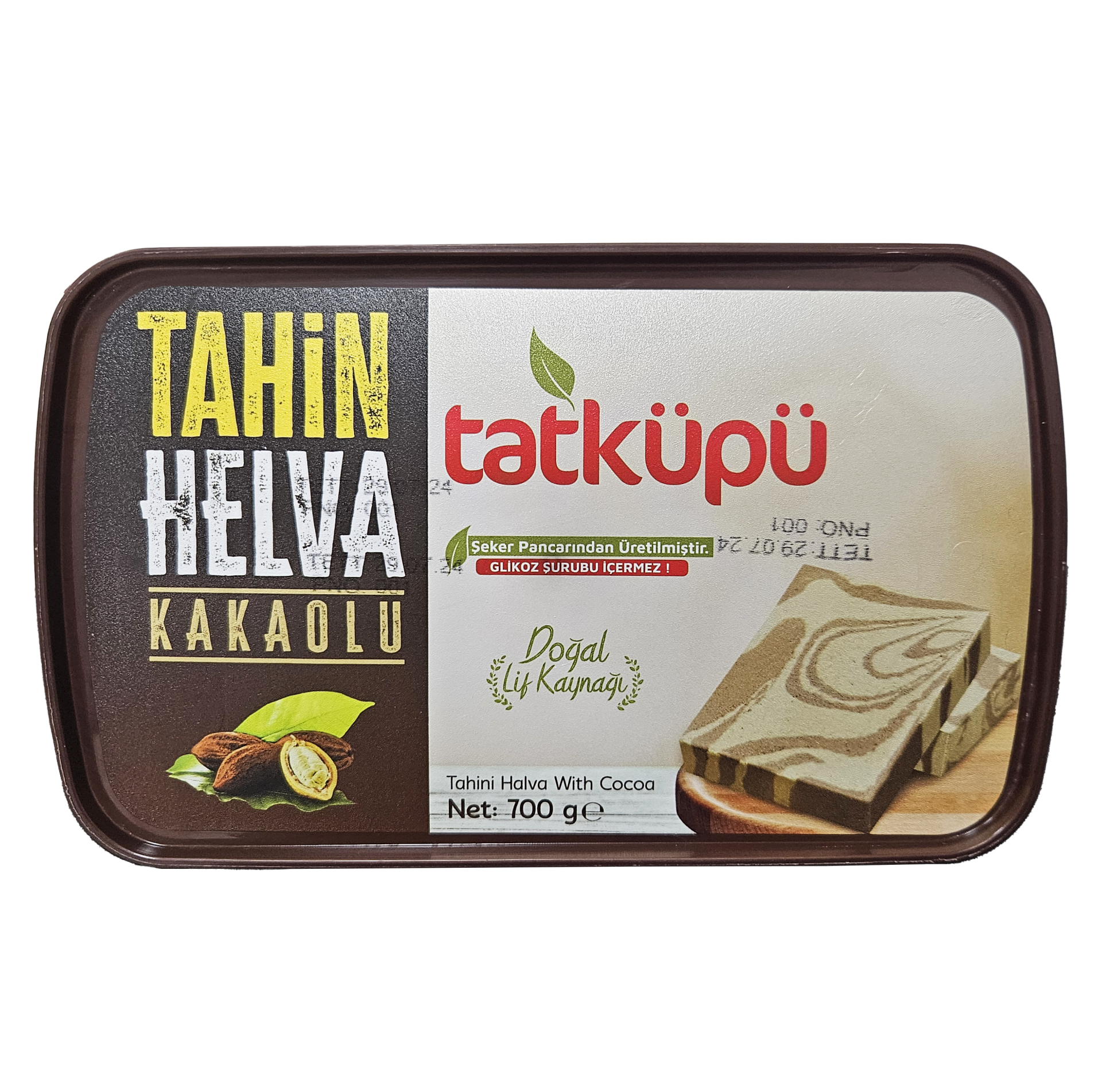 TATKÜPÜ TAHİN HELVA KAKAOLU 700 GR