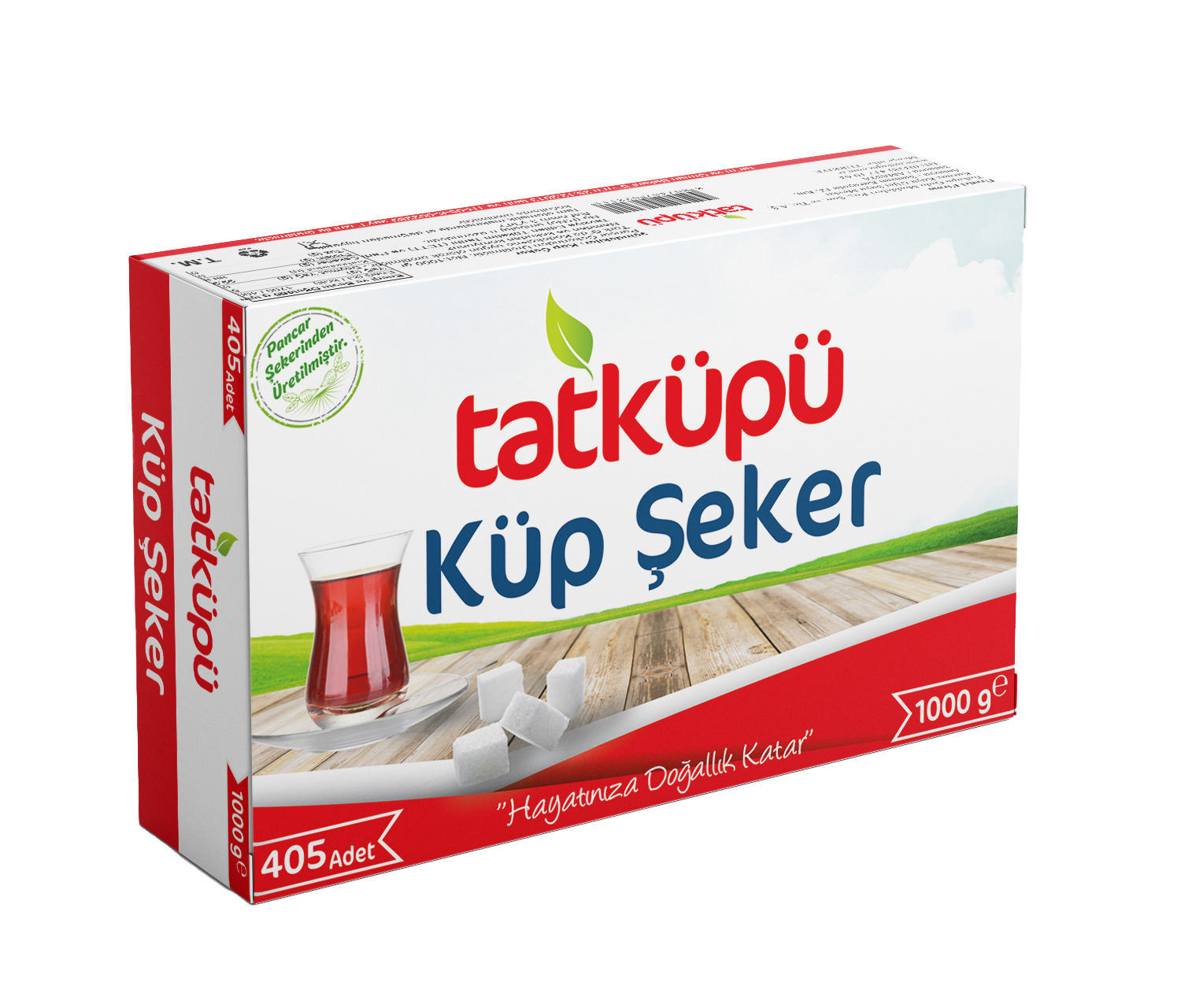 TATKÜPÜ 405 ADETLİ KÜP ŞEKER 1000 GR