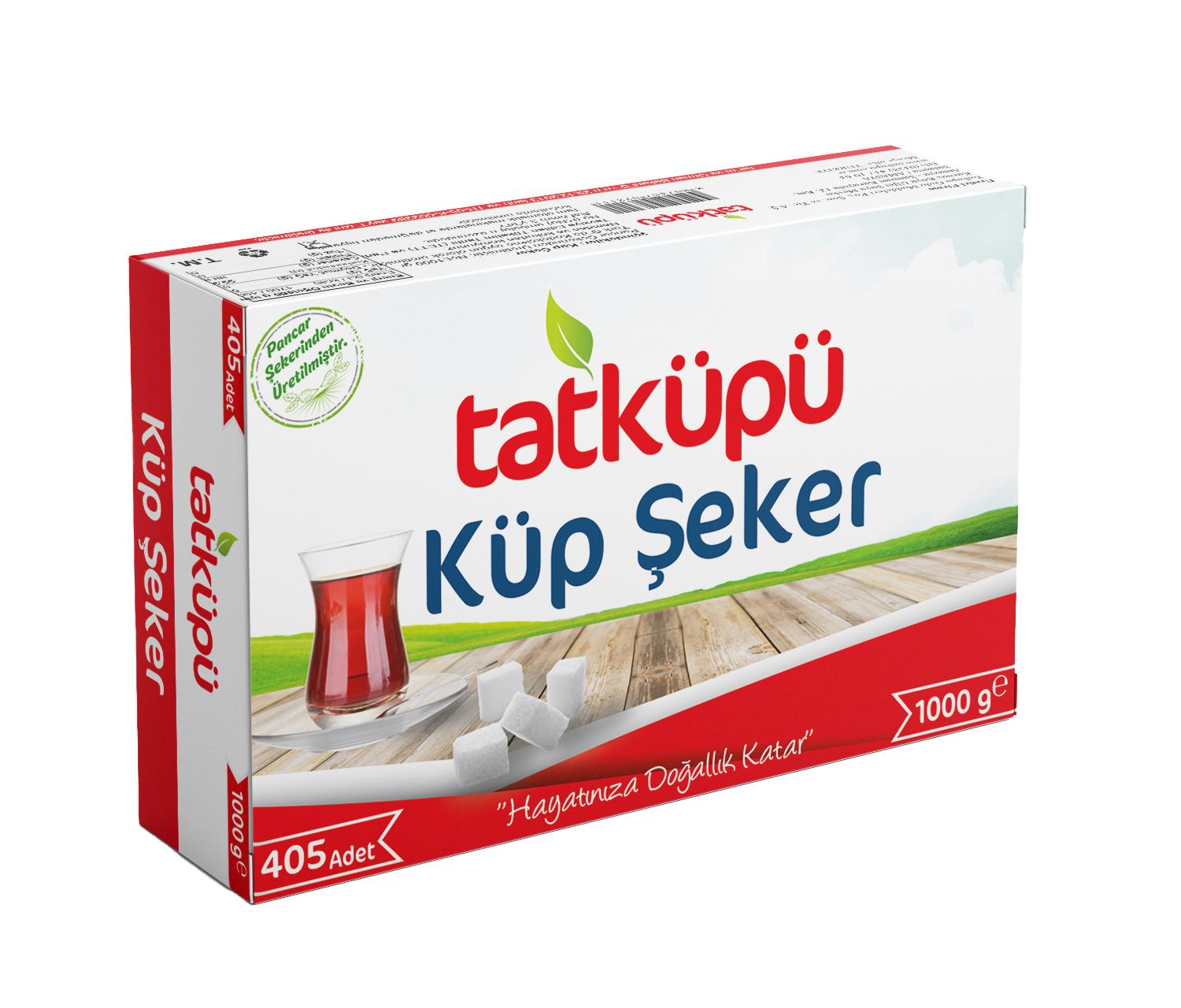 TATKÜPÜ 405 ADETLİ KÜP ŞEKER 1000 GR