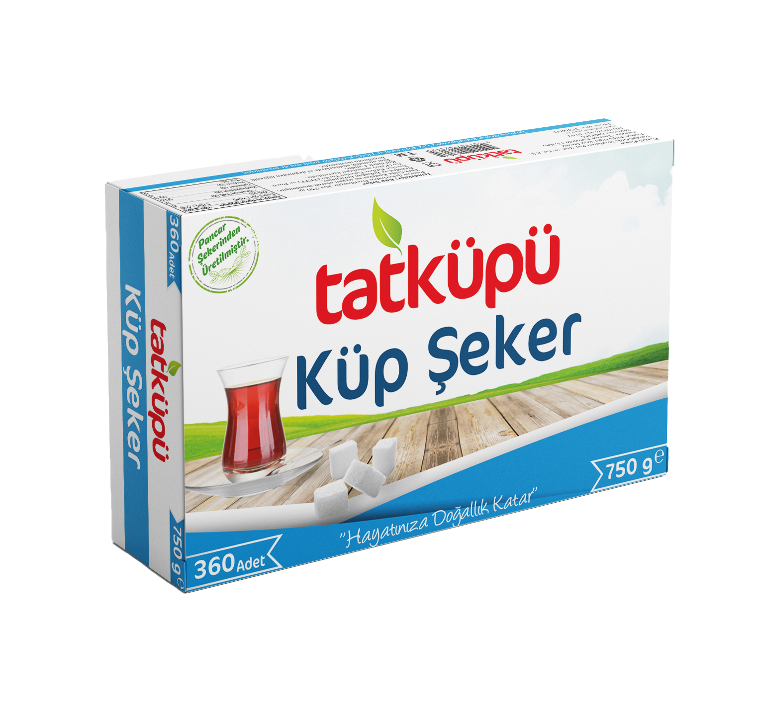 TATKÜPÜ 360 ADETLİ KÜP ŞEKER 750 GR