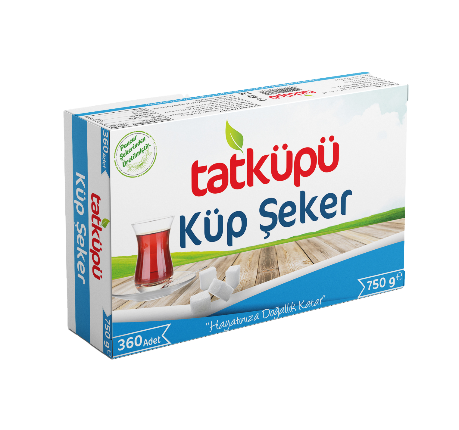 TATKÜPÜ 360 ADETLİ KÜP ŞEKER 750 GR