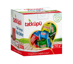 TATKÜPÜ TEK SARGILI KÜP ŞEKER 750 GR (KUTU)