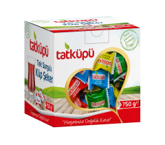 TATKÜPÜ TEK SARGILI KÜP ŞEKER 750 GR (KUTU)